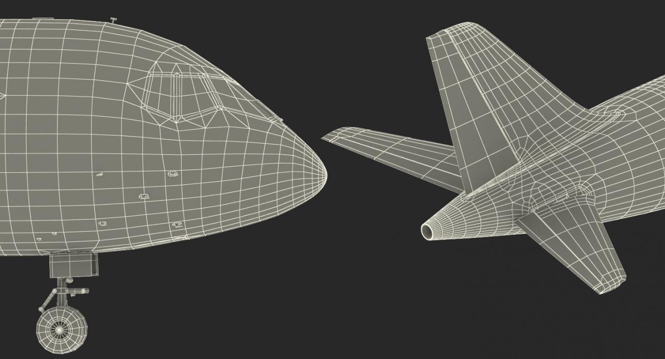 MC 21 S7 Airlines Rigged 3D model