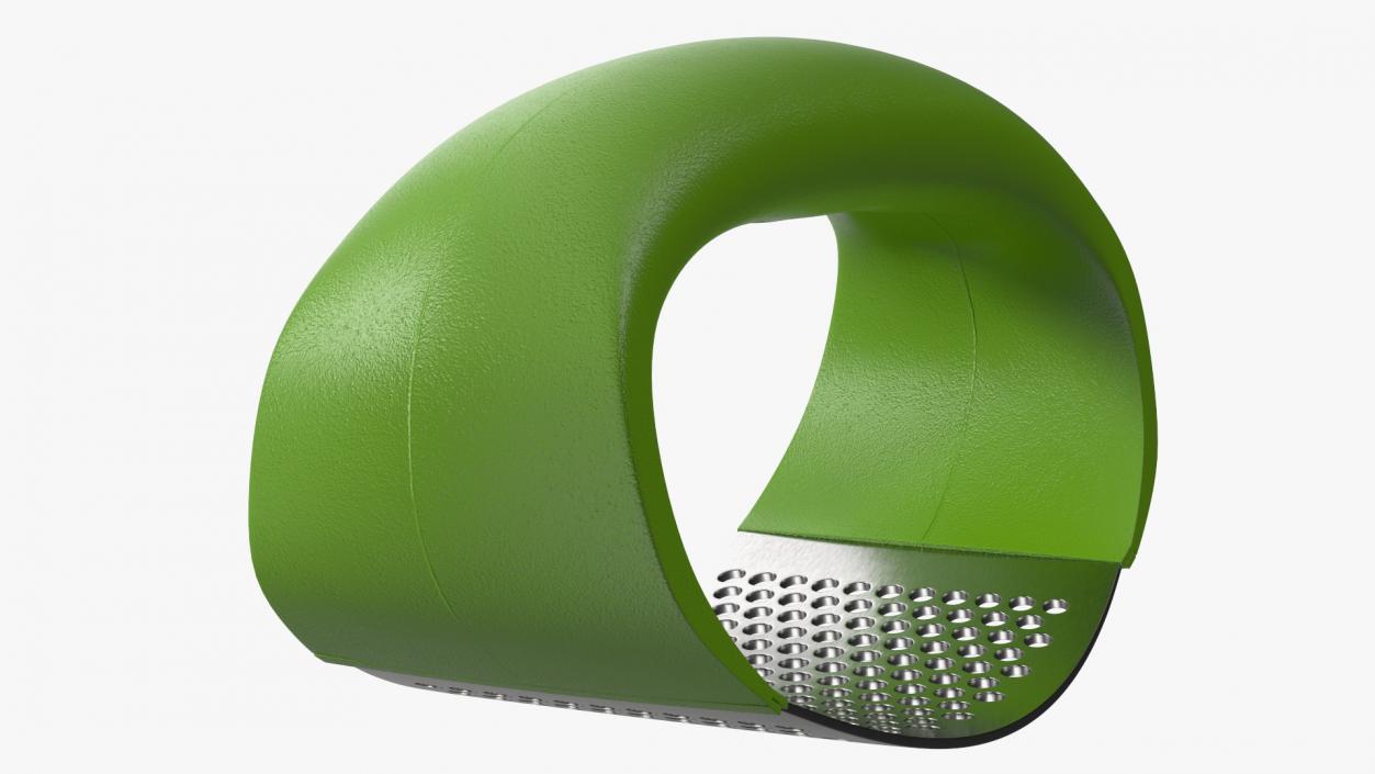 3D Garlic Press Rocker Light Green