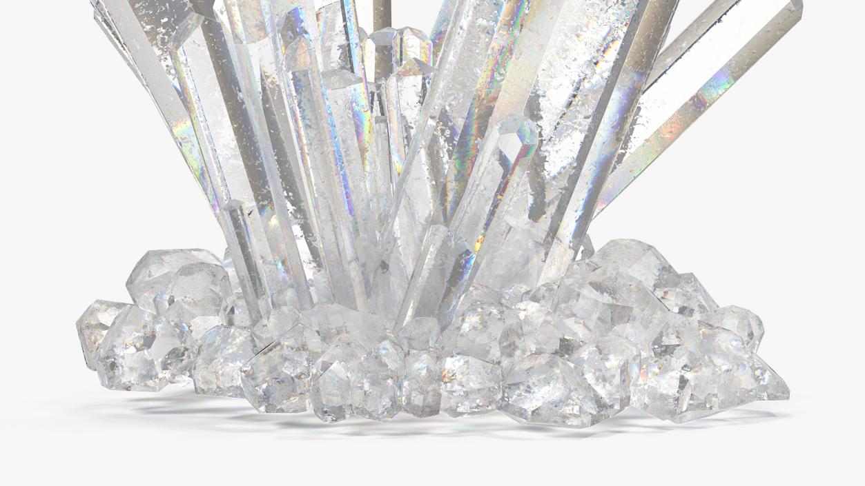 3D model Mineral Quartz Collection