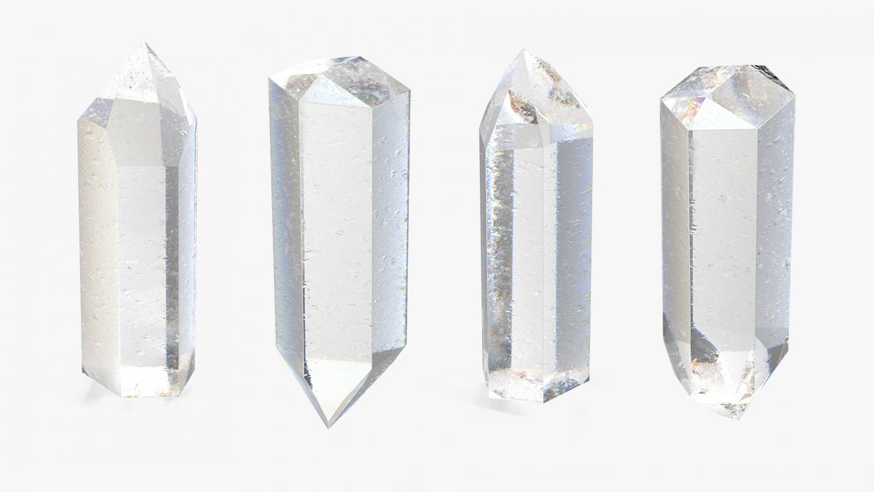 3D model Mineral Quartz Collection