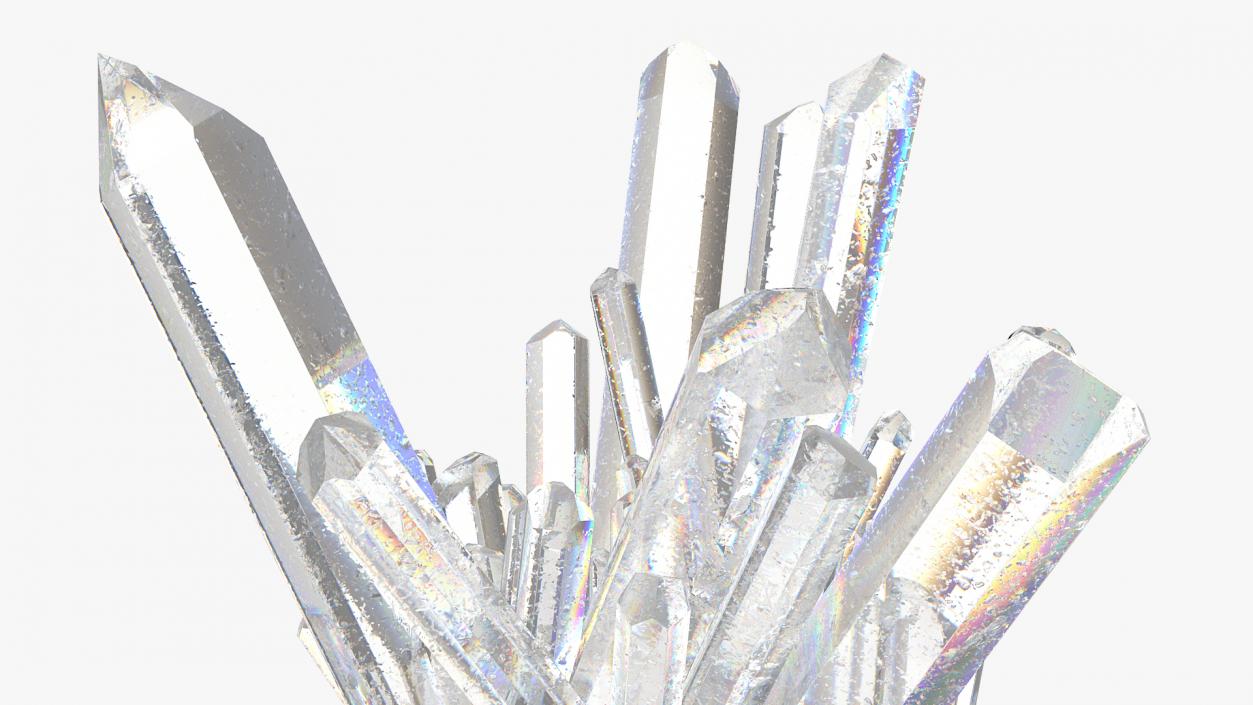 3D model Mineral Quartz Collection