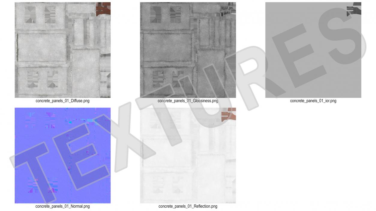 Precast Concrete Panel 3D