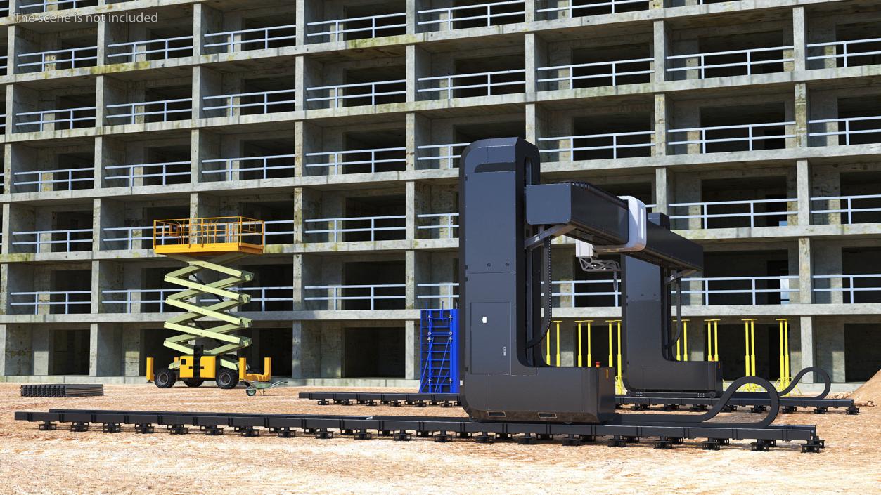 Printer Black for Homes Building 3D