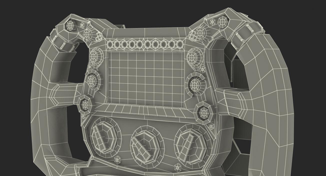 3D Audi E-Tron FE05 Formula E Rigged model