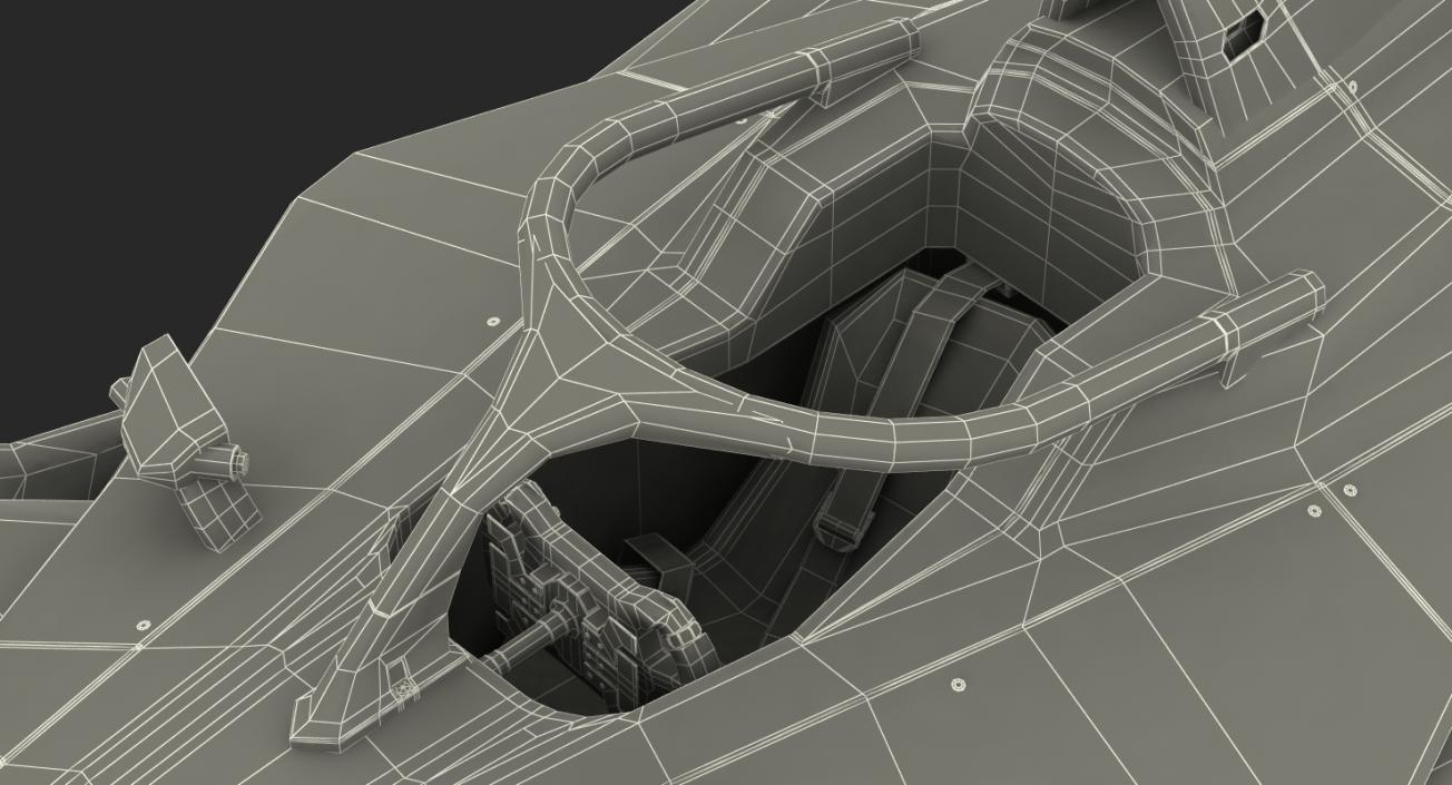 3D Audi E-Tron FE05 Formula E Rigged model