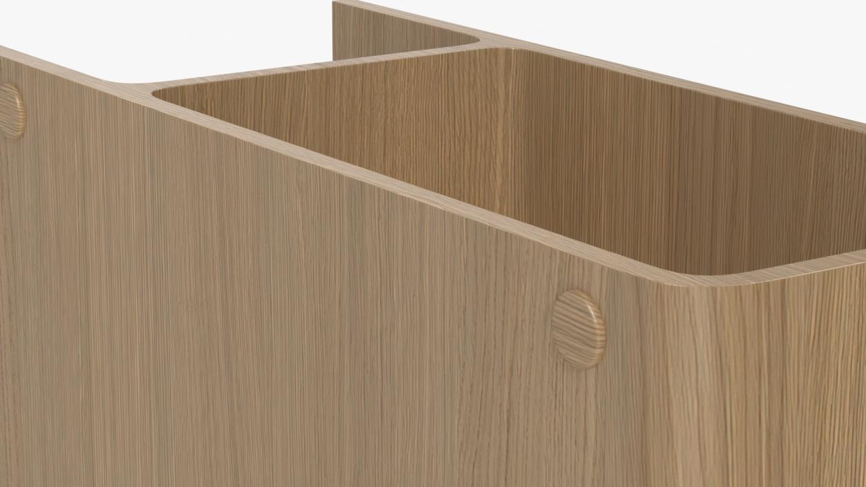 Contemporary Bedside Table for 3D Print 3D model