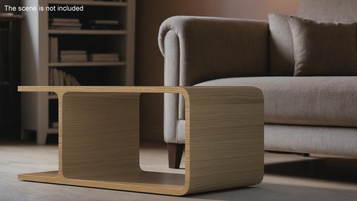 Contemporary Bedside Table for 3D Print 3D model