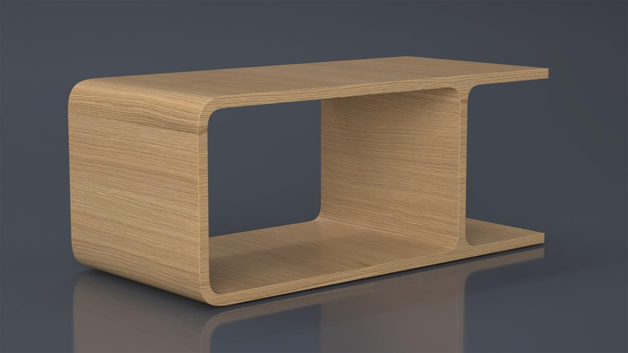 Contemporary Bedside Table for 3D Print 3D model