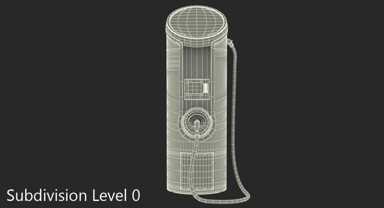 3D Commercial Electric Vehicle Charger Generic model