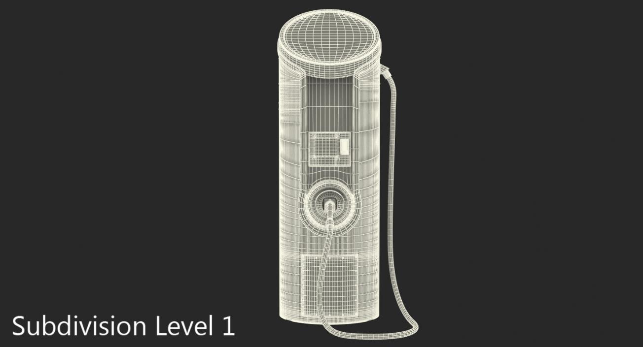 3D Commercial Electric Vehicle Charger Generic model