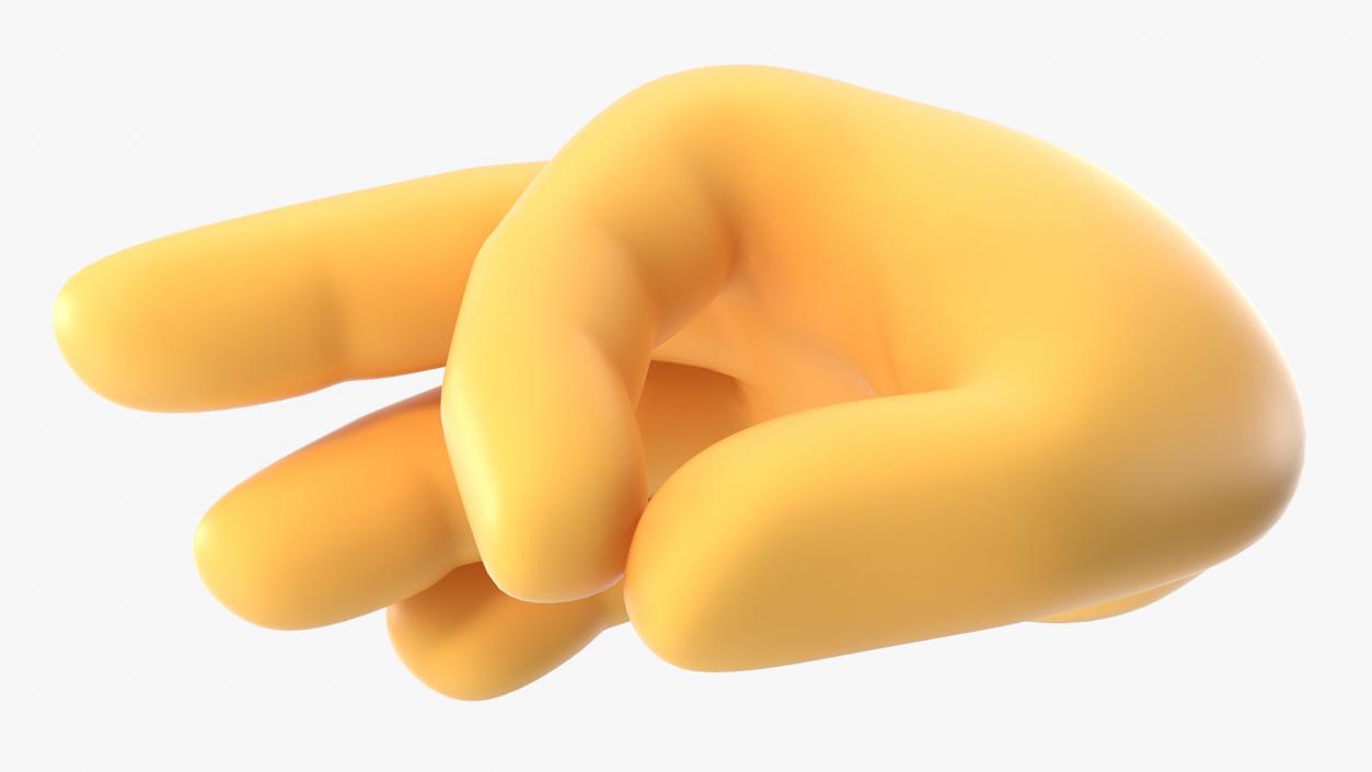 3D OK Hand Emoji model