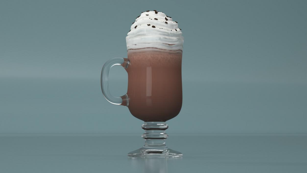 Irish Glass Hot Chocolates Collection 2 3D model