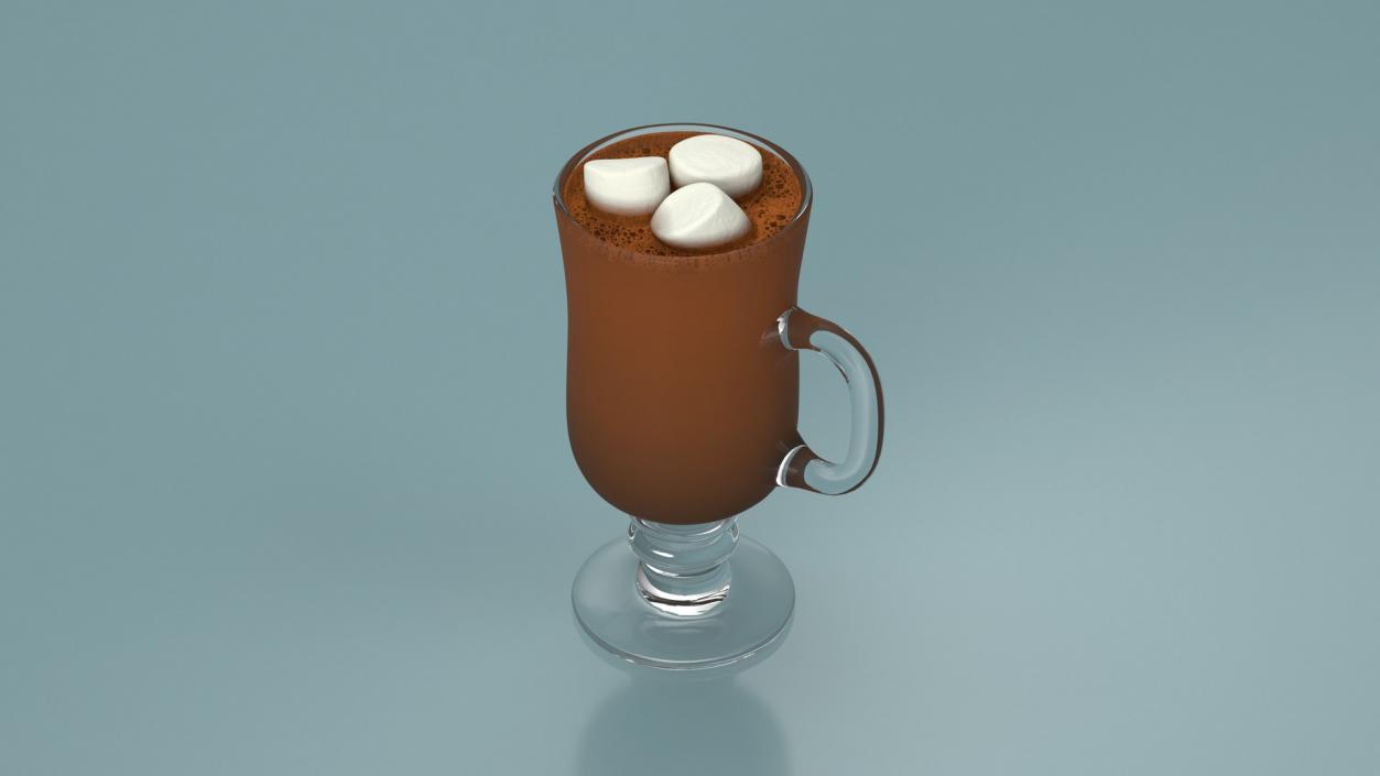 Irish Glass Hot Chocolates Collection 2 3D model