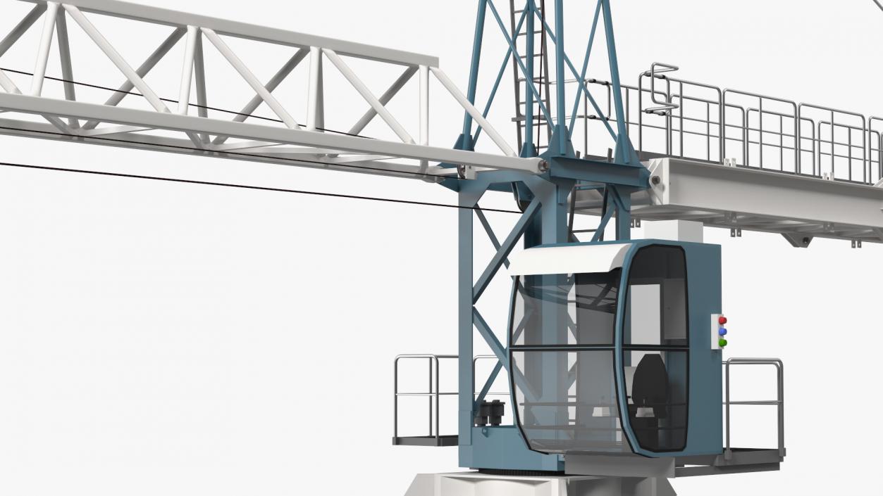 Construction Tower Crane 3D model