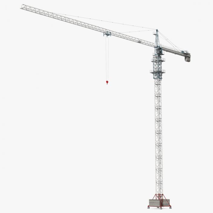 Construction Tower Crane 3D model