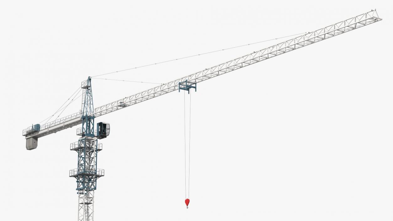 Construction Tower Crane 3D model