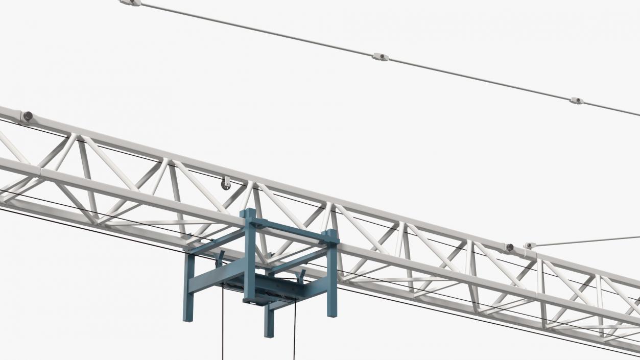 Construction Tower Crane 3D model