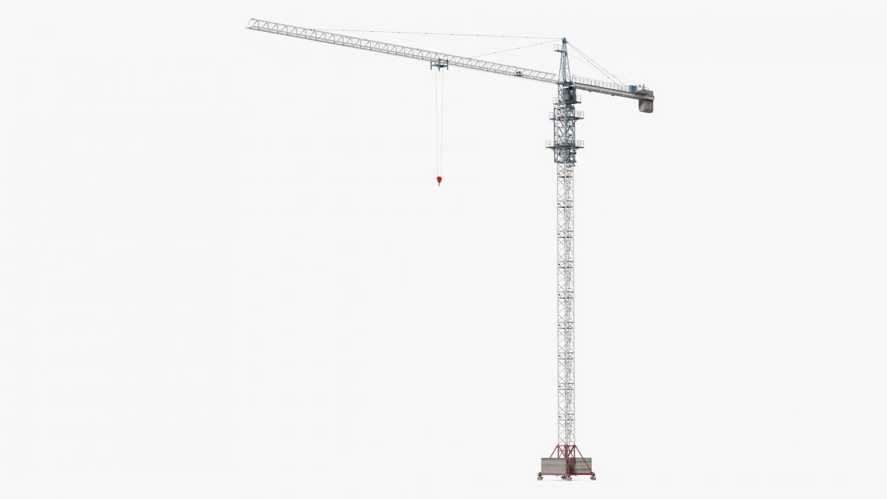 Construction Tower Crane 3D model