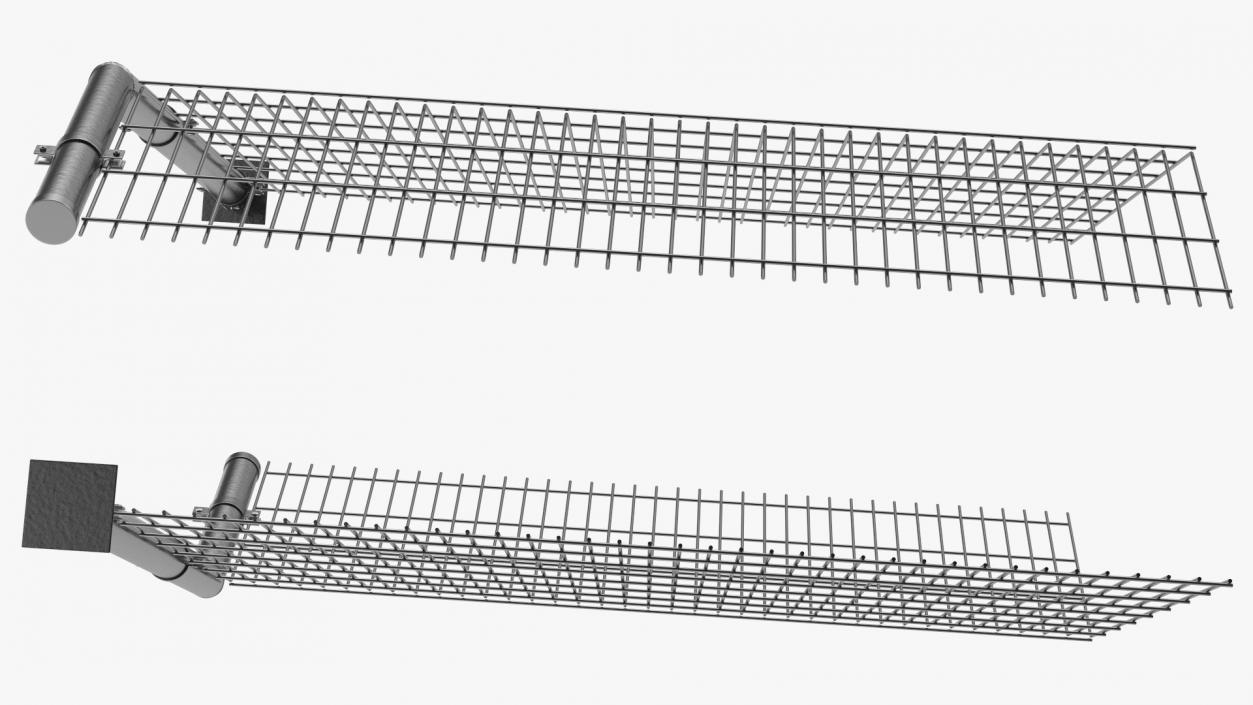 3D model Mesh Fence