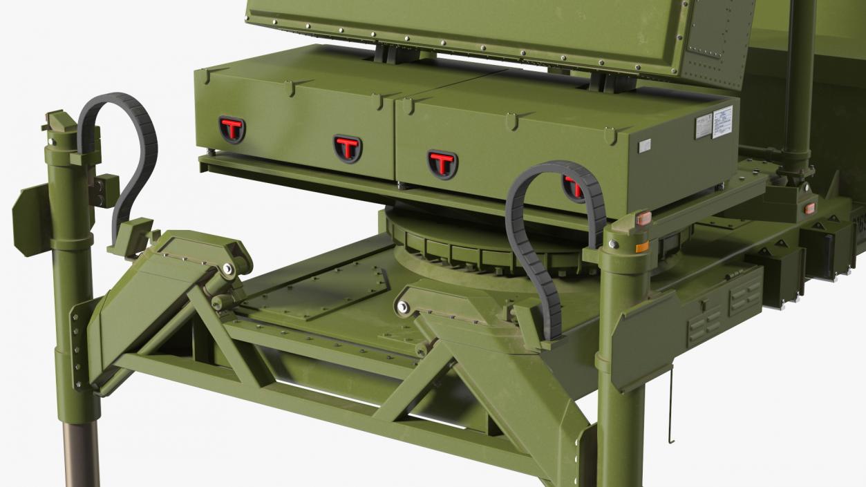 3D ELTA ELM 2084 Multi Mission Radar model