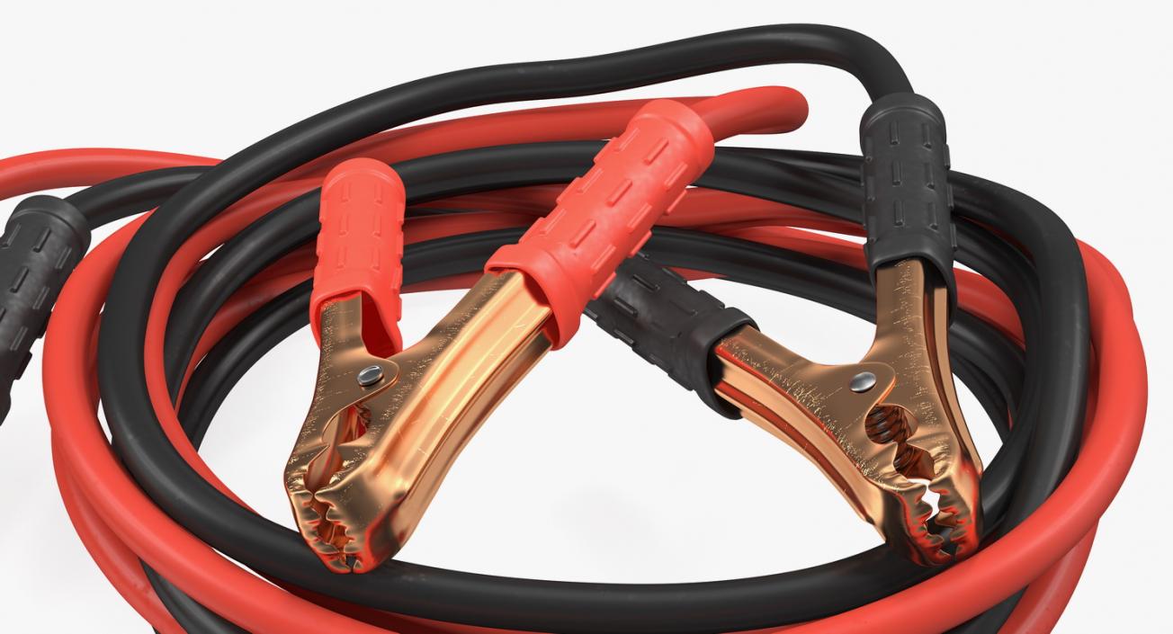 3D Heavy Duty Four Gauge Booster Cables