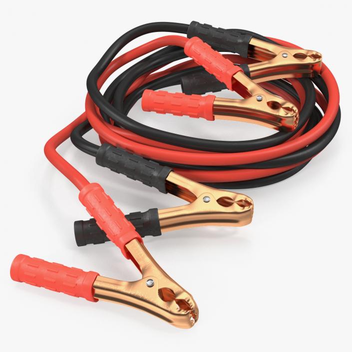 3D Heavy Duty Four Gauge Booster Cables