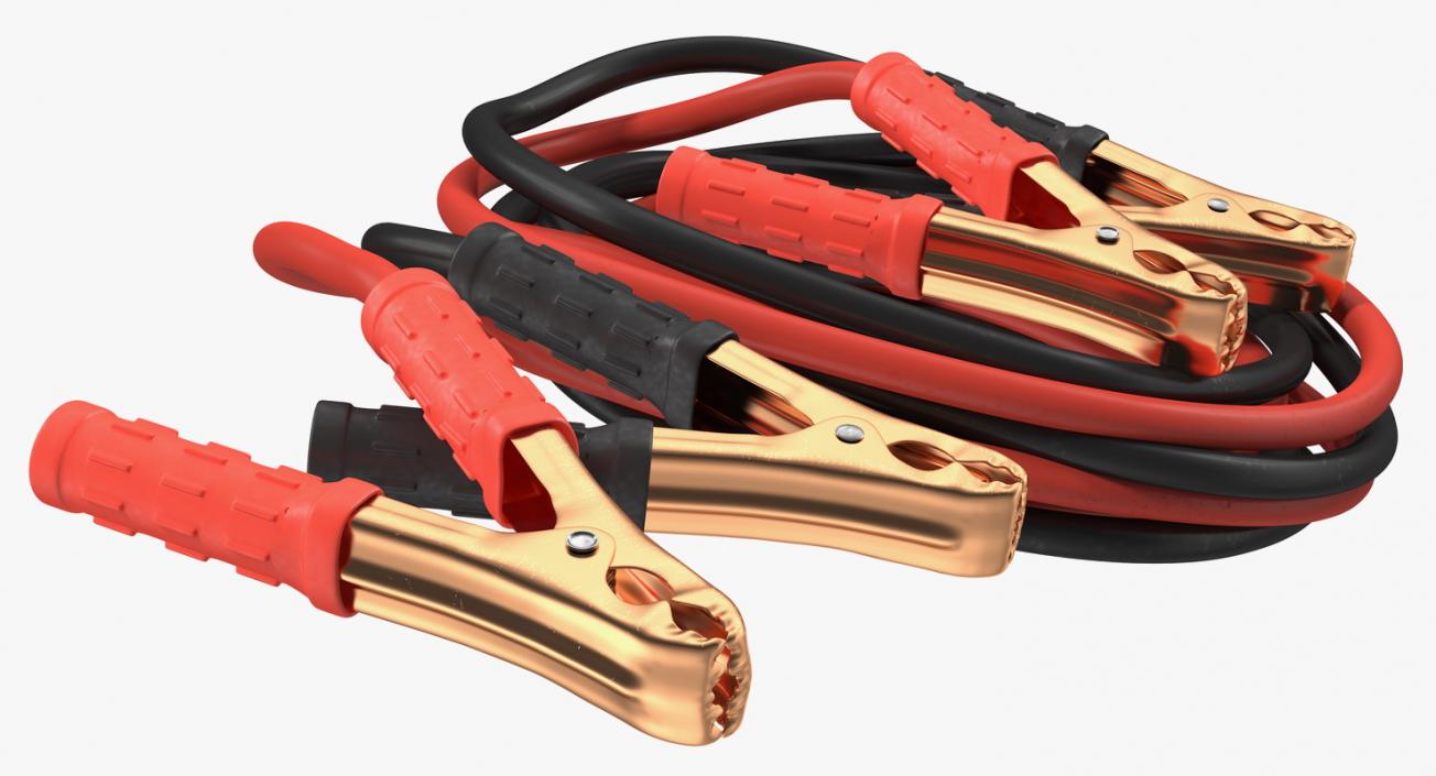 3D Heavy Duty Four Gauge Booster Cables