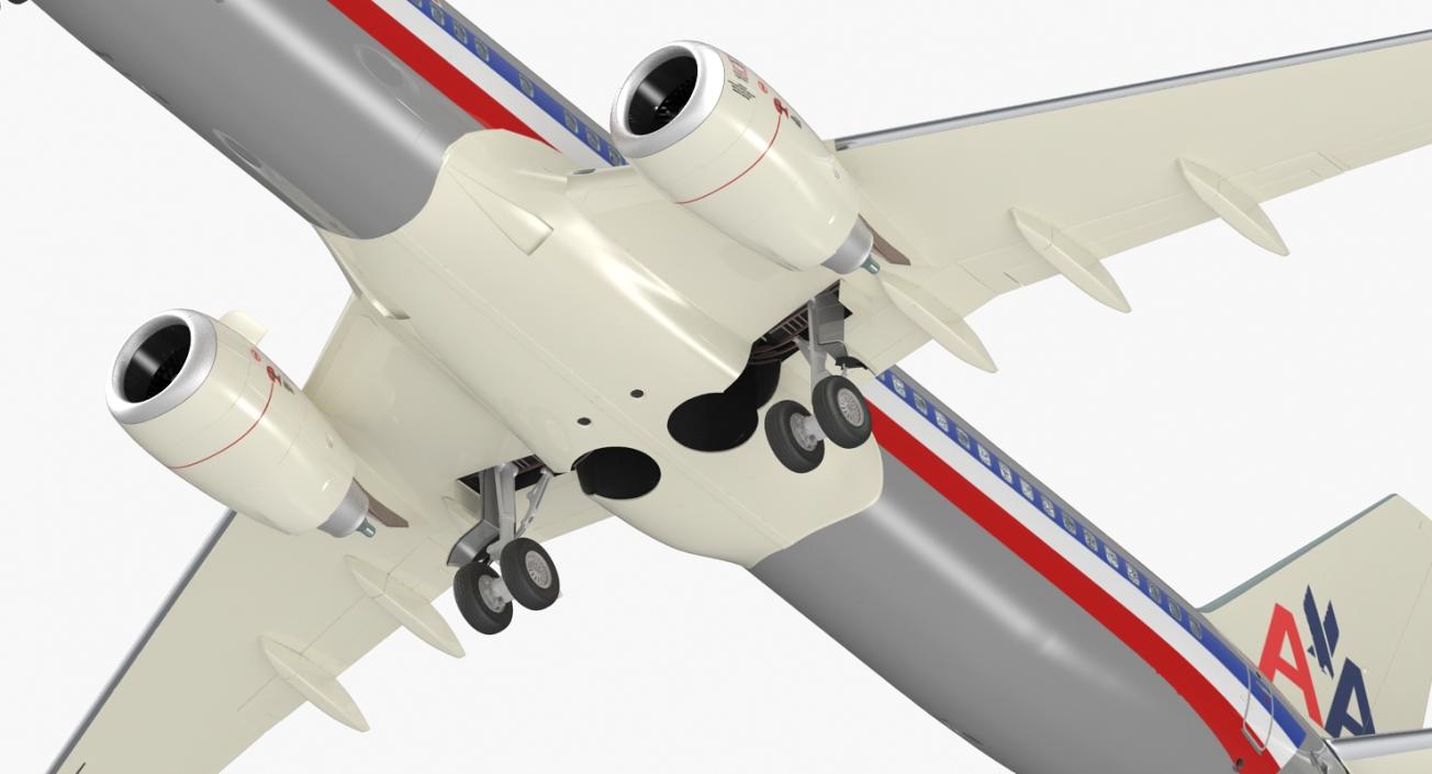 3D Boeing 737-800 with Interior American Airlines