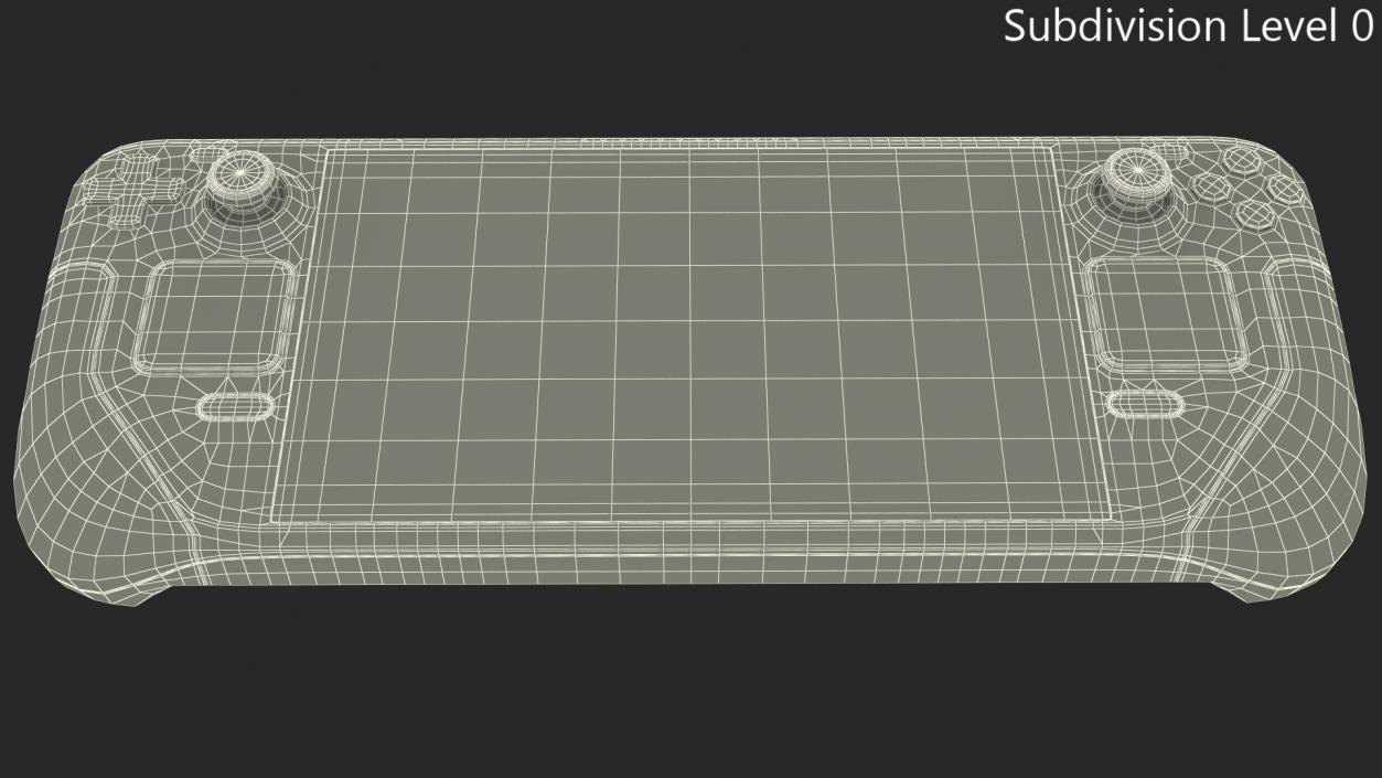Handheld Gaming Computer 3D model