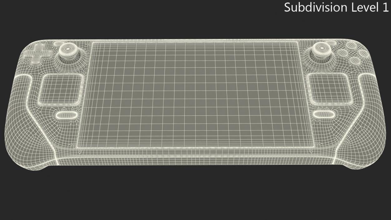 Handheld Gaming Computer 3D model