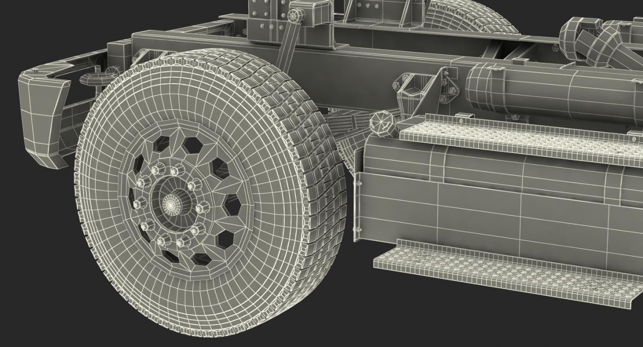 3D model Truck Chassis 2