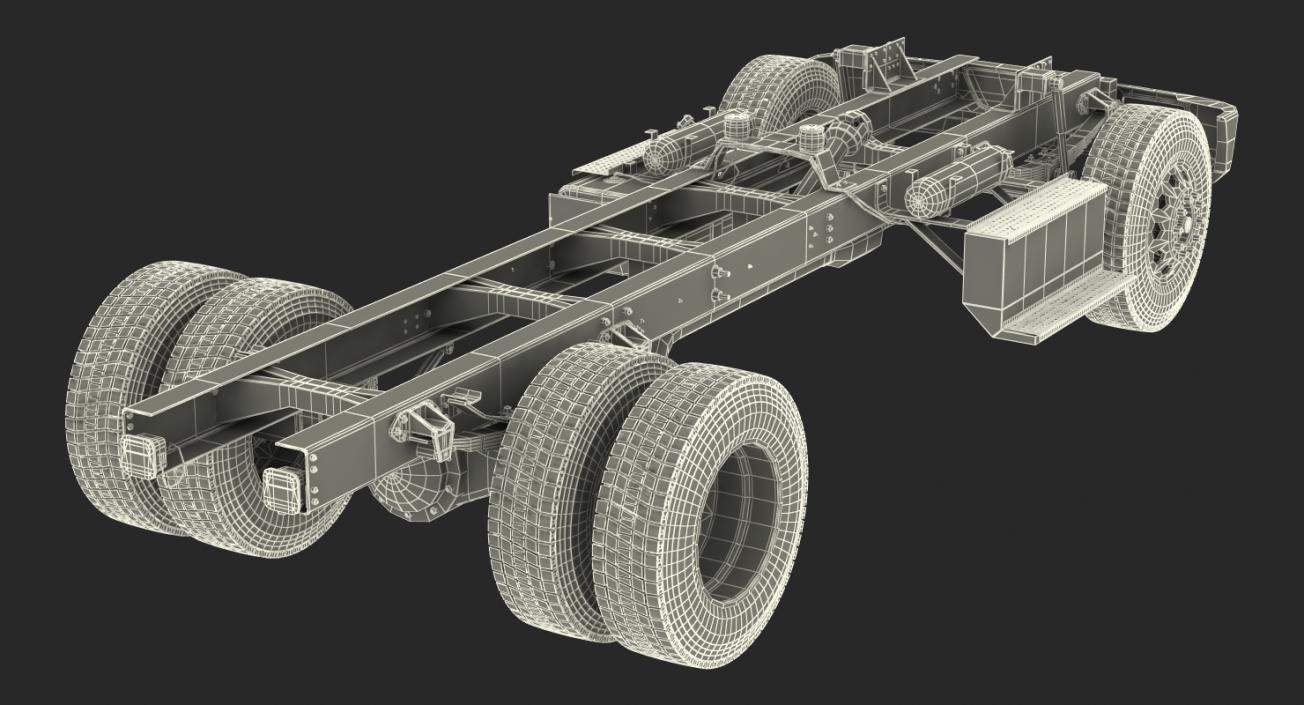 3D model Truck Chassis 2