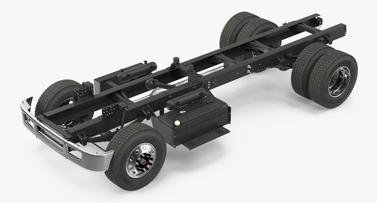 3D model Truck Chassis 2