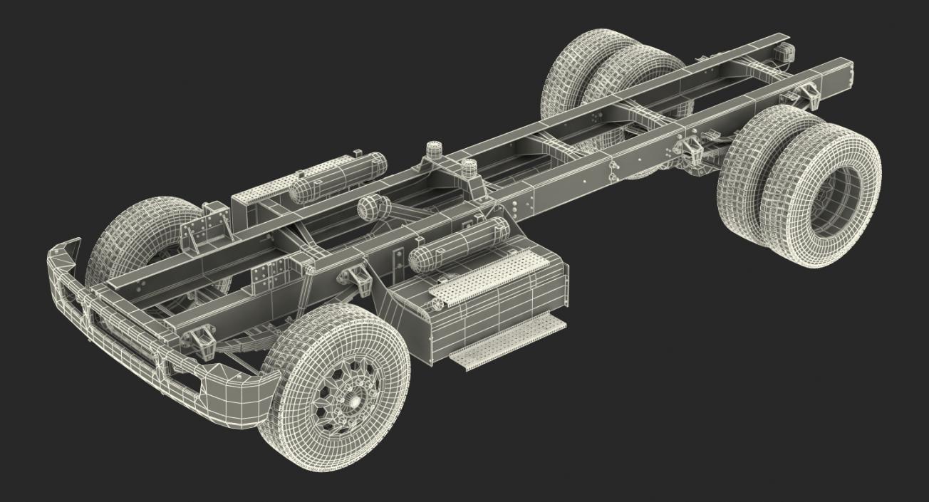 3D model Truck Chassis 2