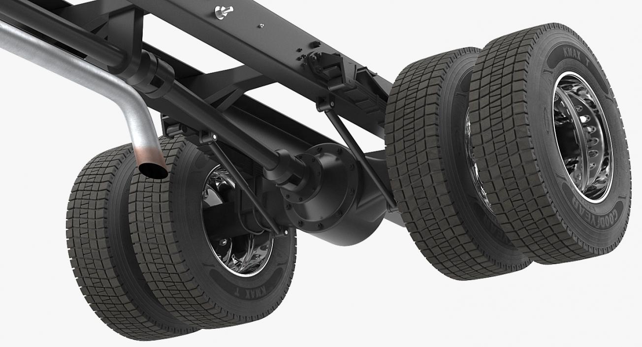 3D model Truck Chassis 2