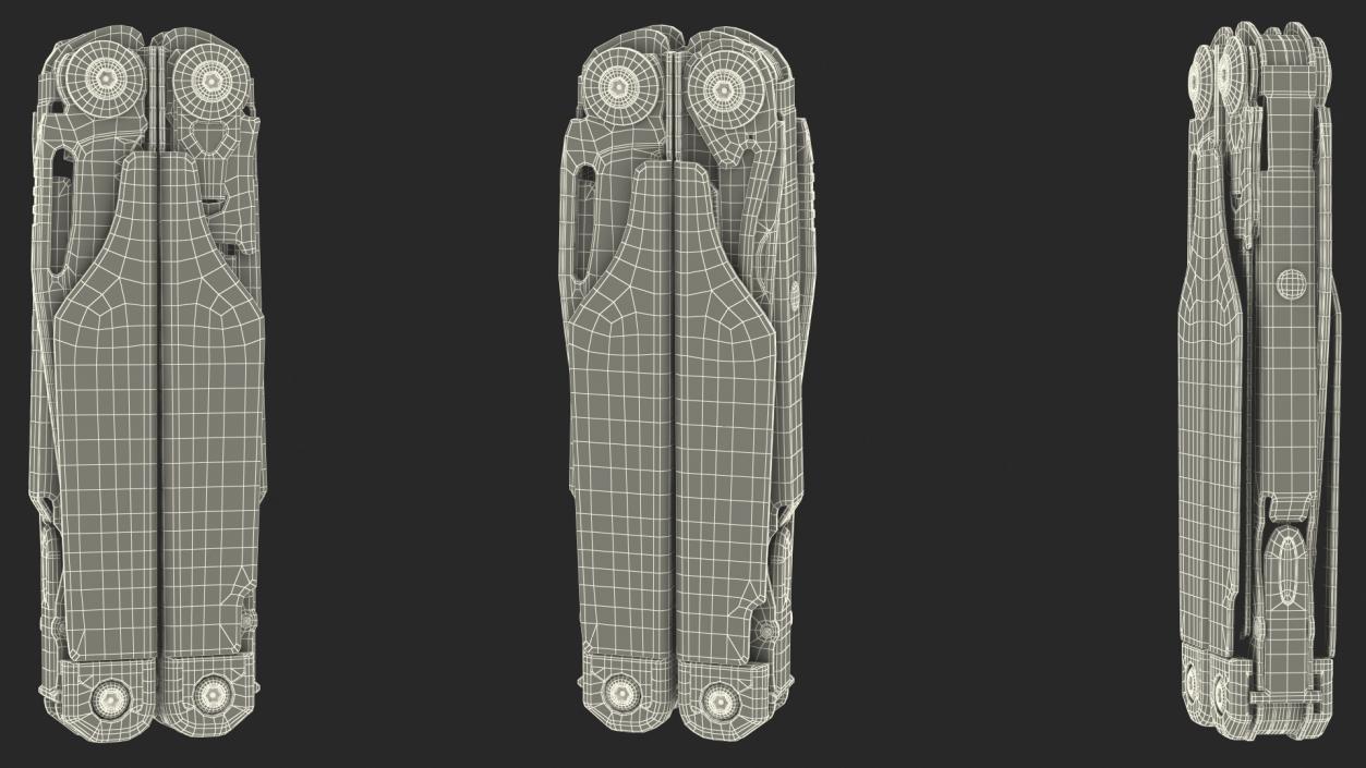 Leatherman Surge Multitool Black Closed 3D model