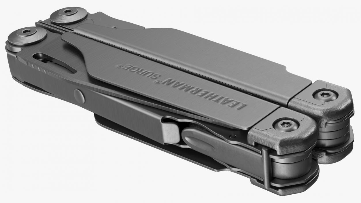 Leatherman Surge Multitool Black Closed 3D model