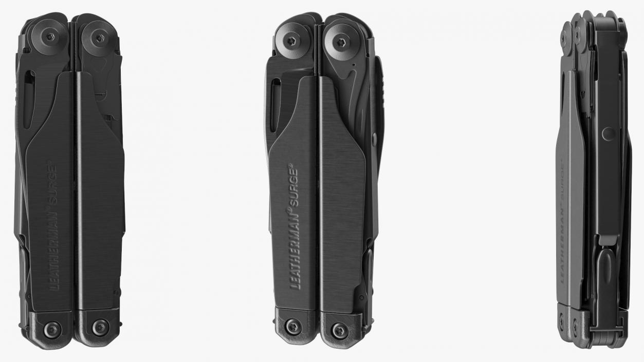 Leatherman Surge Multitool Black Closed 3D model