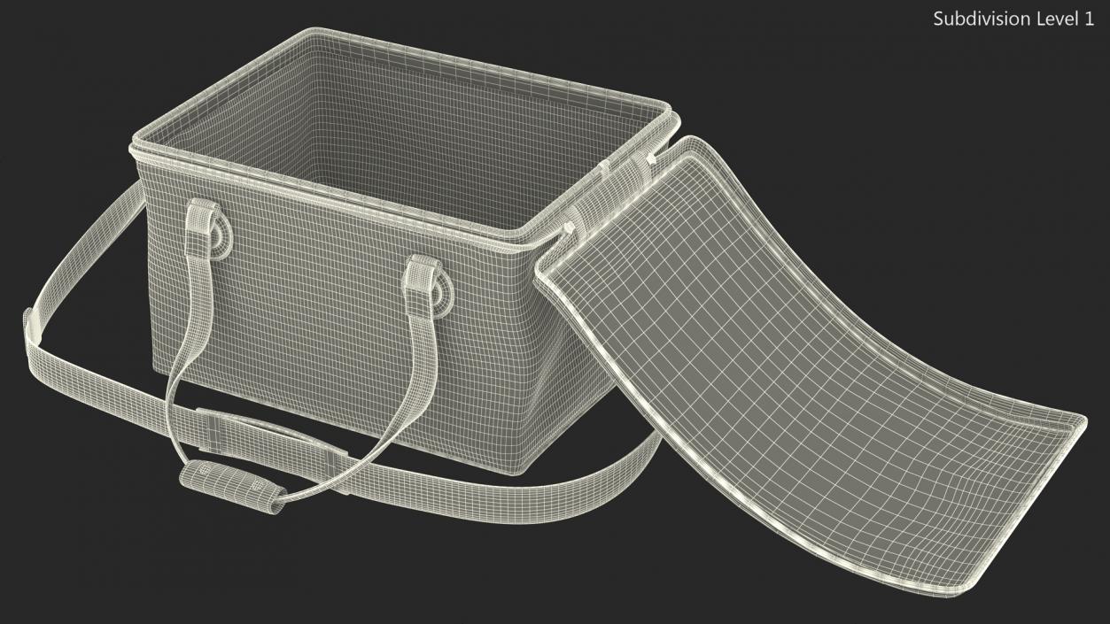 3D Thermal Angler Bag Feeder Concept Open model