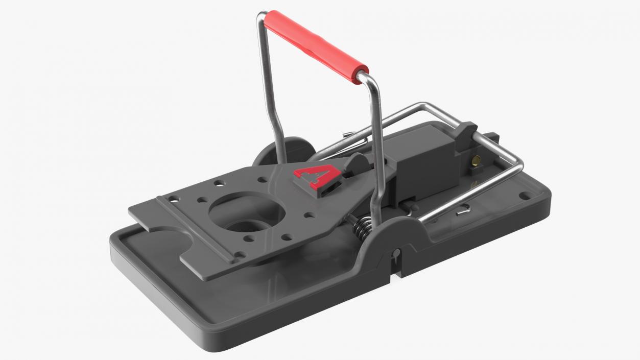 Victor Power Kill Mouse Trap Black 3D model