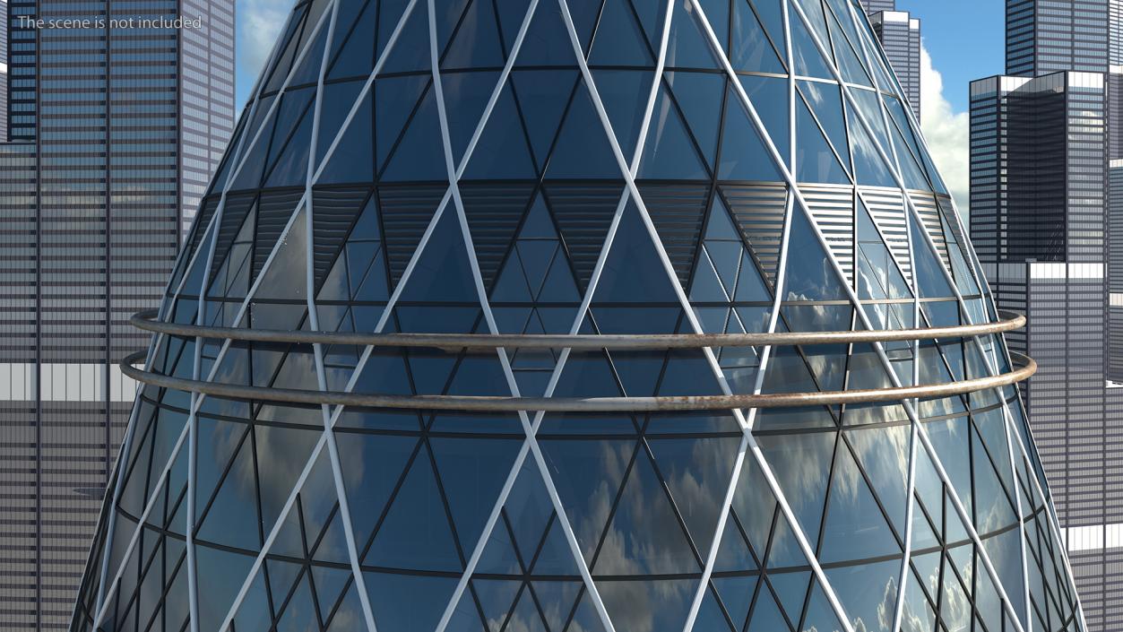 3D Commercial Skyscraper 30 St Mary Axe