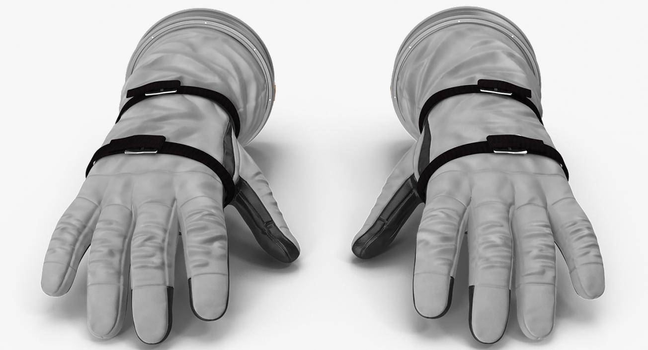 3D Space Gloves 3D Models Collection model