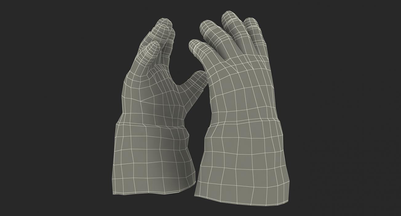 3D Space Gloves 3D Models Collection model