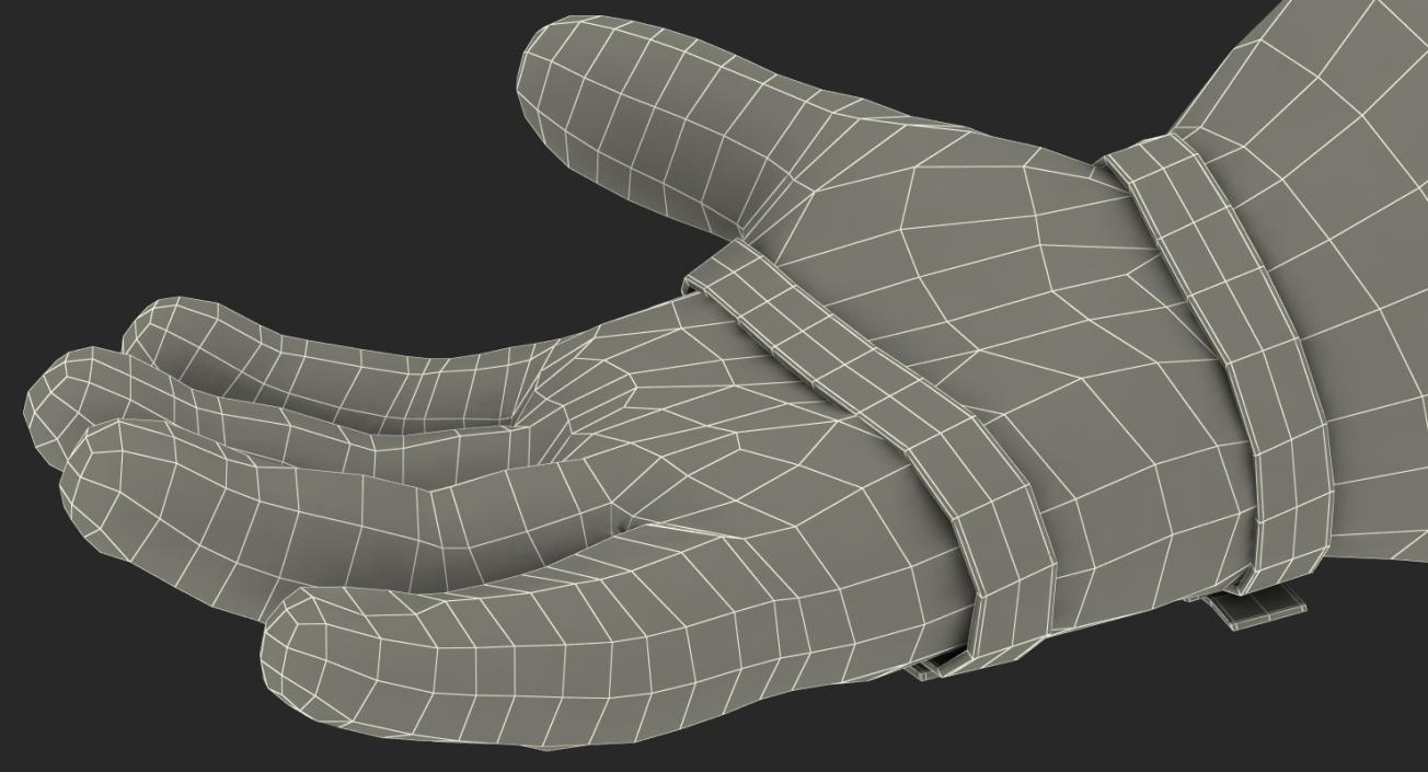 3D Space Gloves 3D Models Collection model