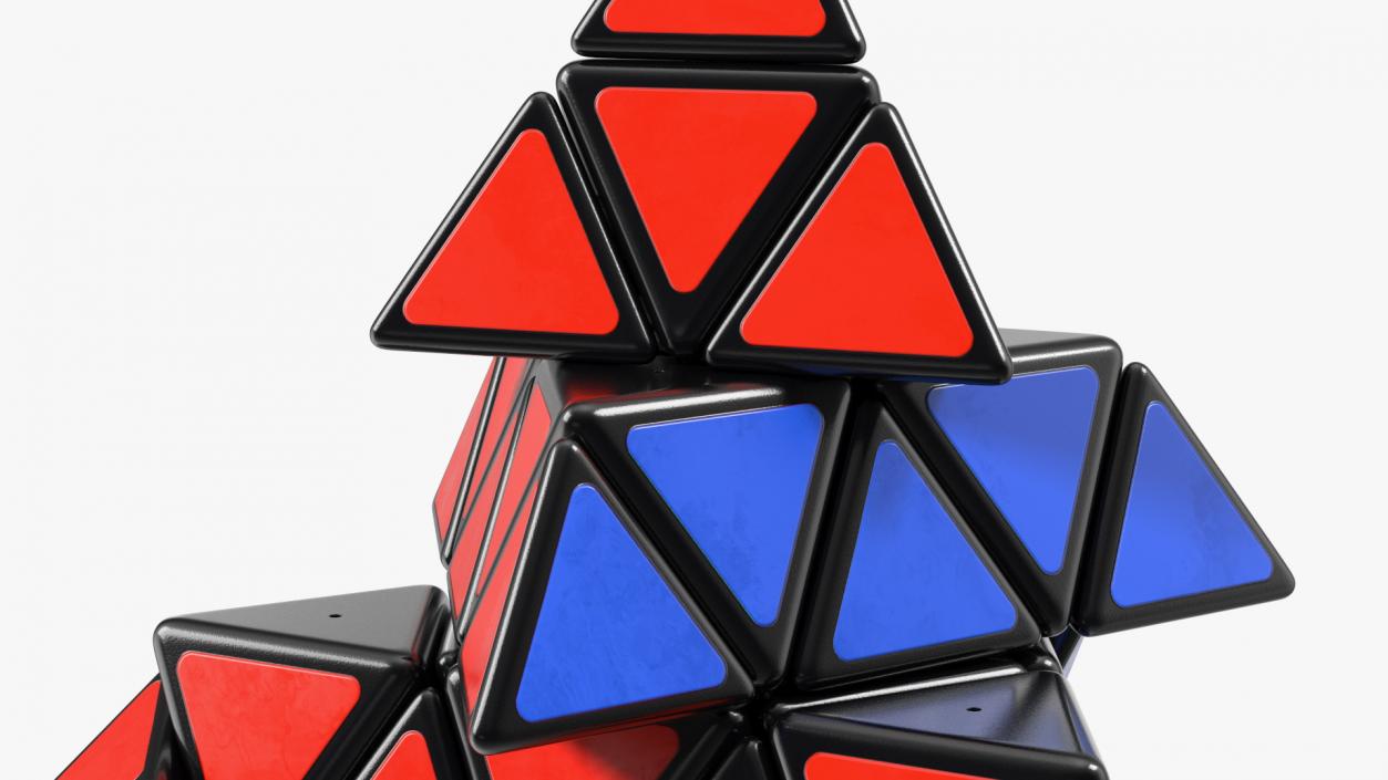 3x3 Pyraminx Cube Magic Twist 3D model