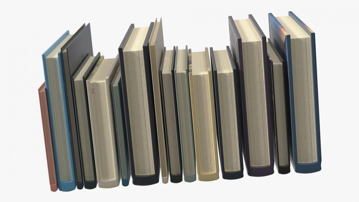 3D model Books For Shelf