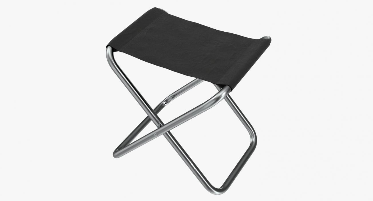 Small Fishing Folding Chair 3D