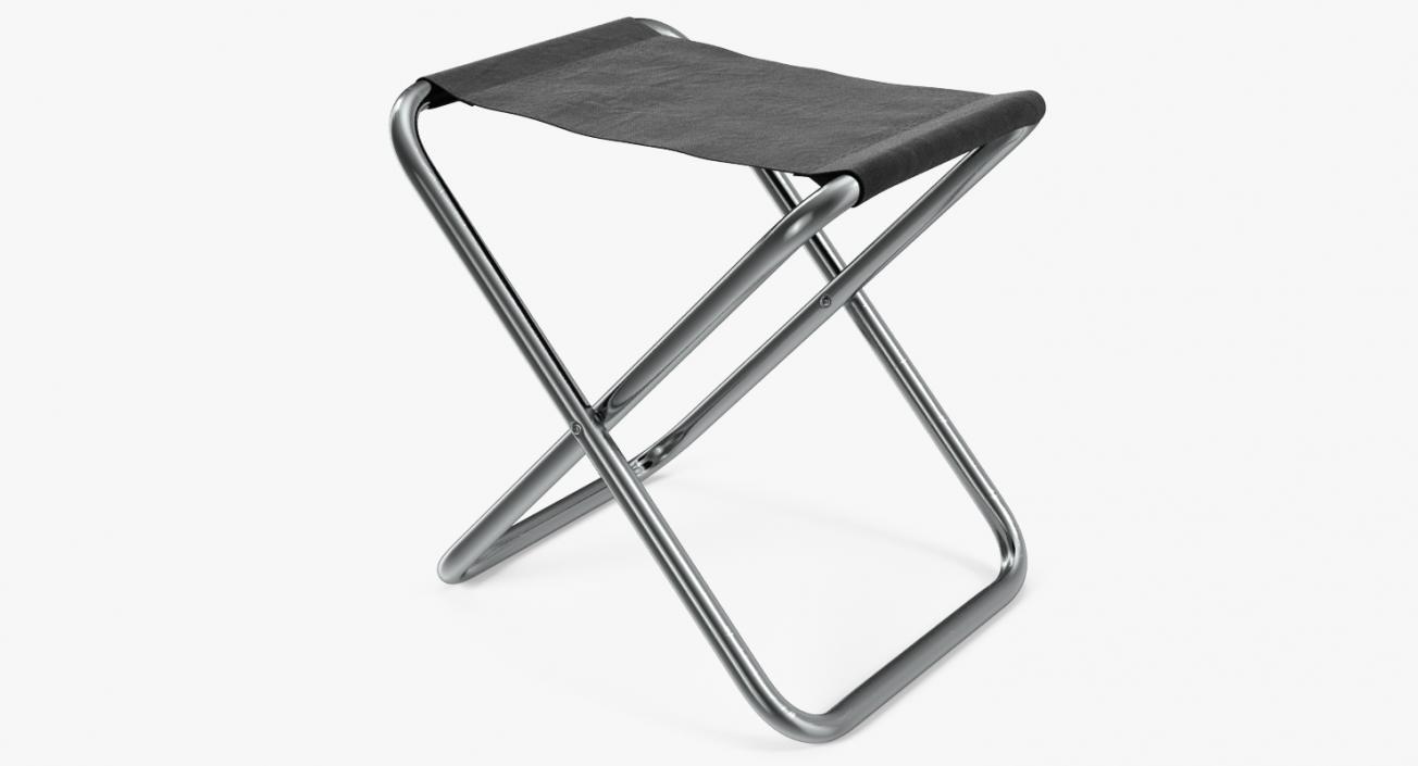 Small Fishing Folding Chair 3D