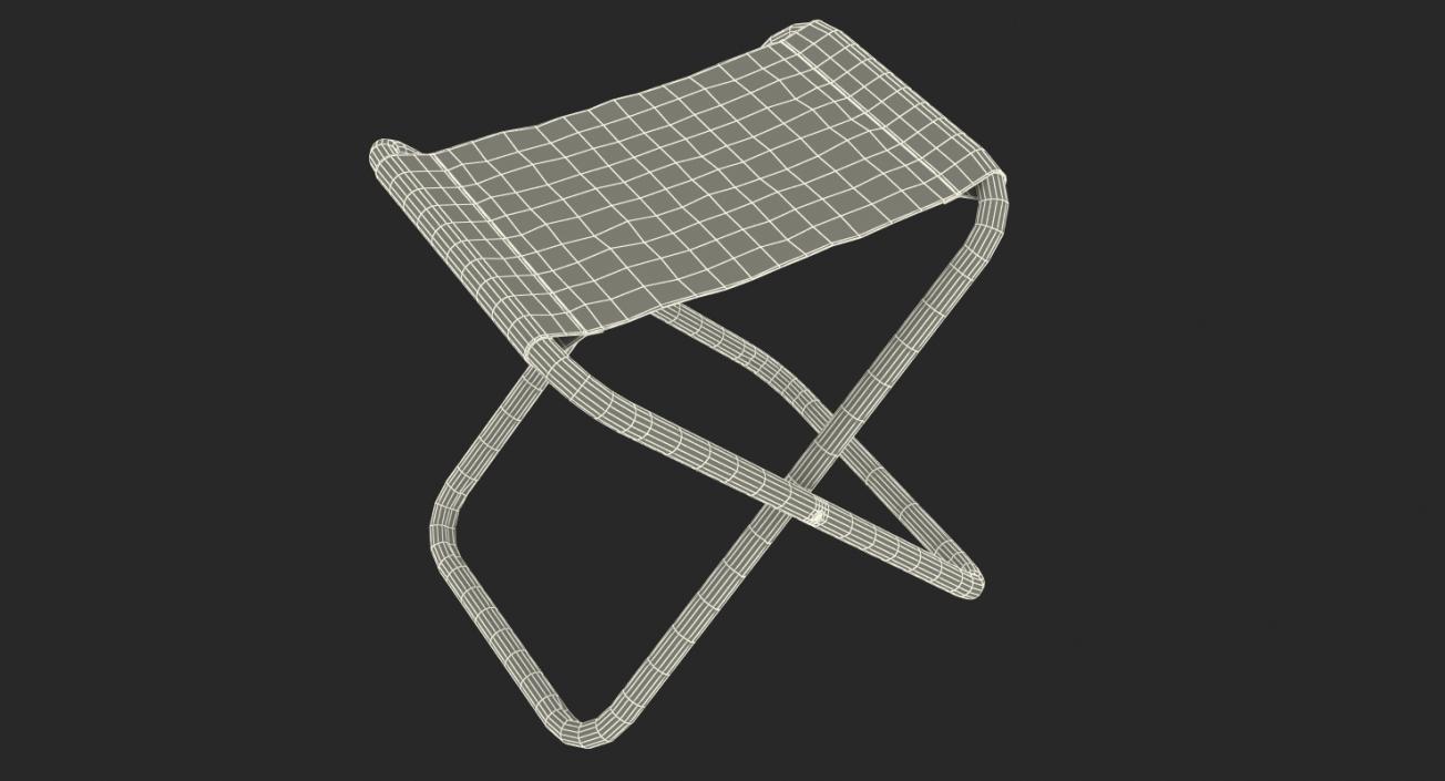 Small Fishing Folding Chair 3D