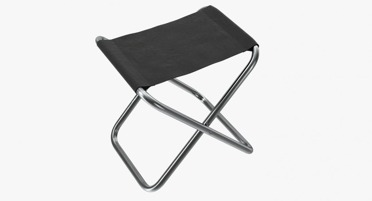 Small Fishing Folding Chair 3D